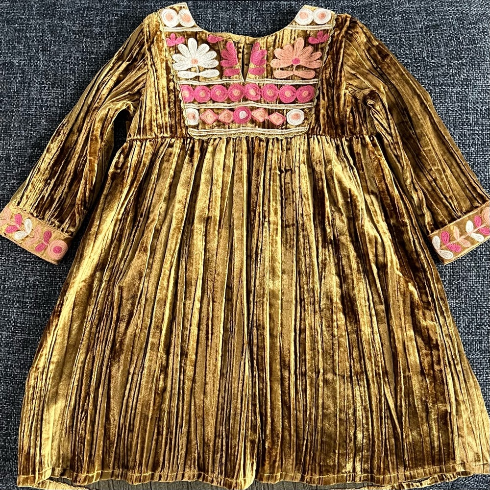Cheeni Girls Golden Fields Dress Size 6